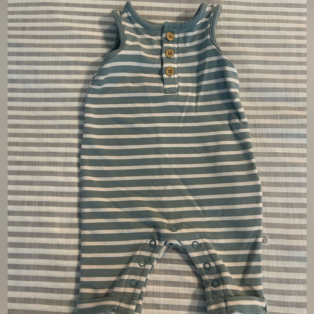Little Planet Boys Romper Overalls